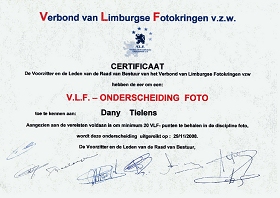 V.L.F.-Onderscheiding ' Foto'